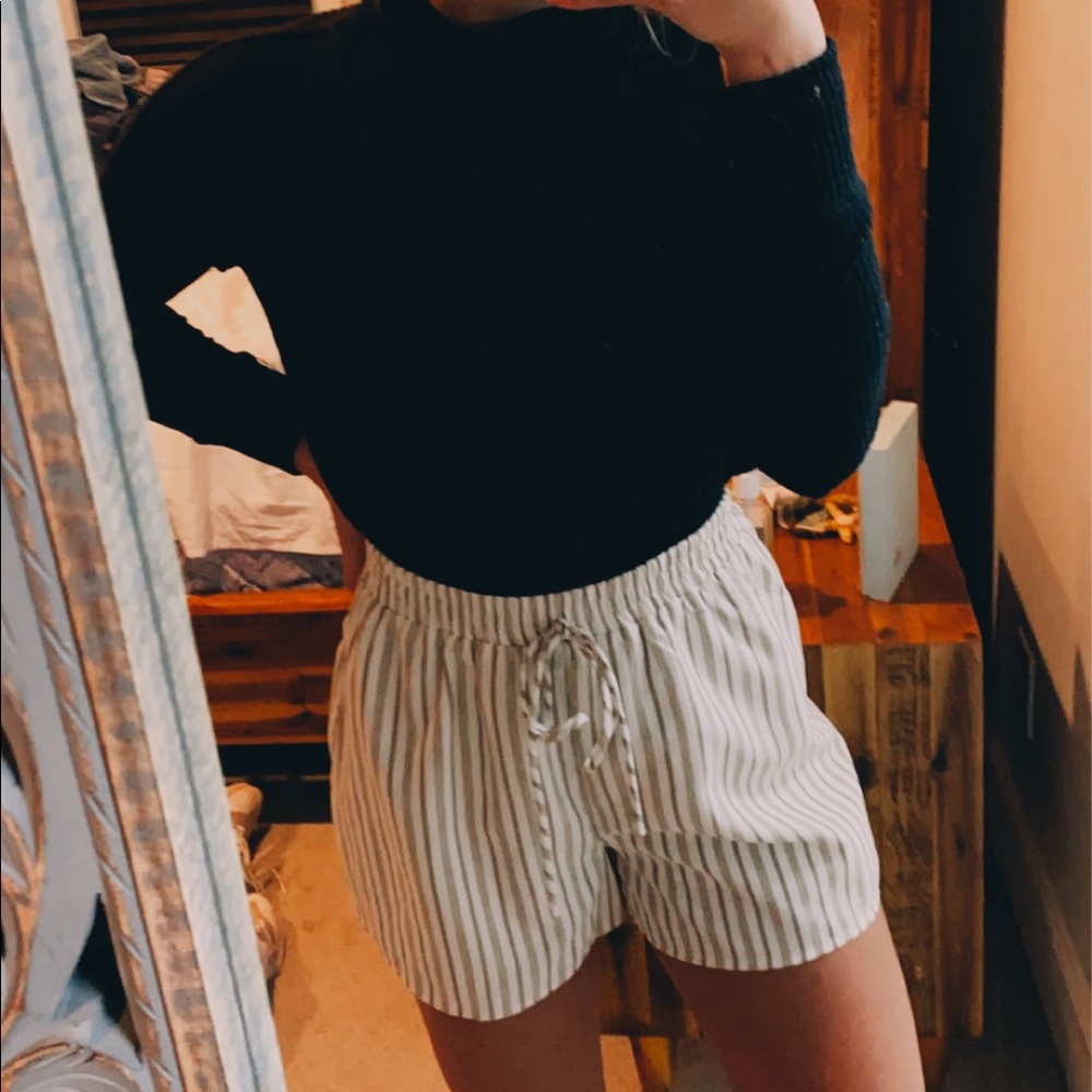 Striped Linen Shorts! Price negotiable :)